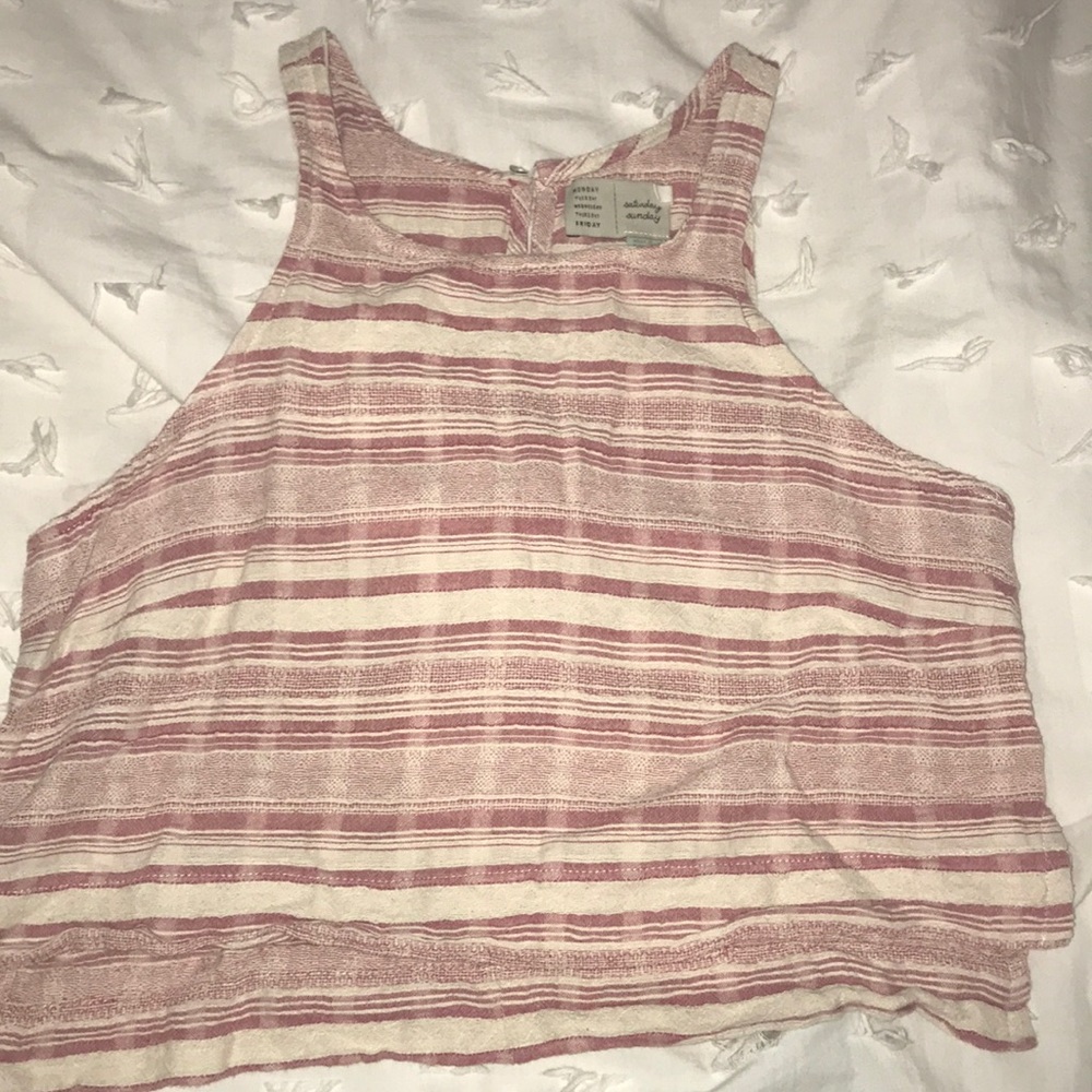 Anthropologie Brand Crop Top
